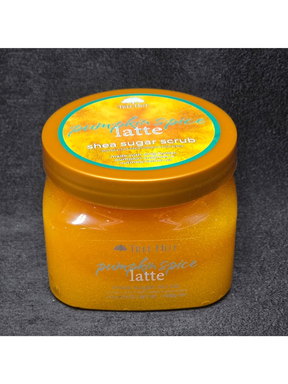 Tree Hut Holiday Pumpkin Spice Latte Shea Sugar Scrub 18 oz